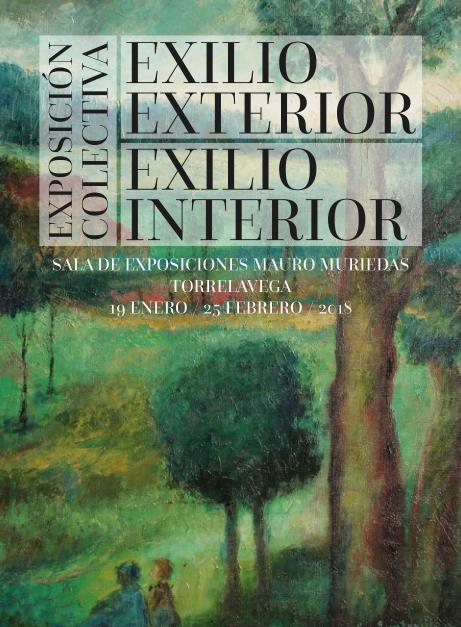 La Sala Mauro Muriedas presenta ‘Exilio exterior. Exilio interior’, una muestra colectiva de artistas cántabros
