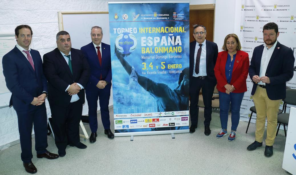 Torrelavega acogerá en enero el Torneo Internacional España de Balonmano Memorial Domingo Bárcenas