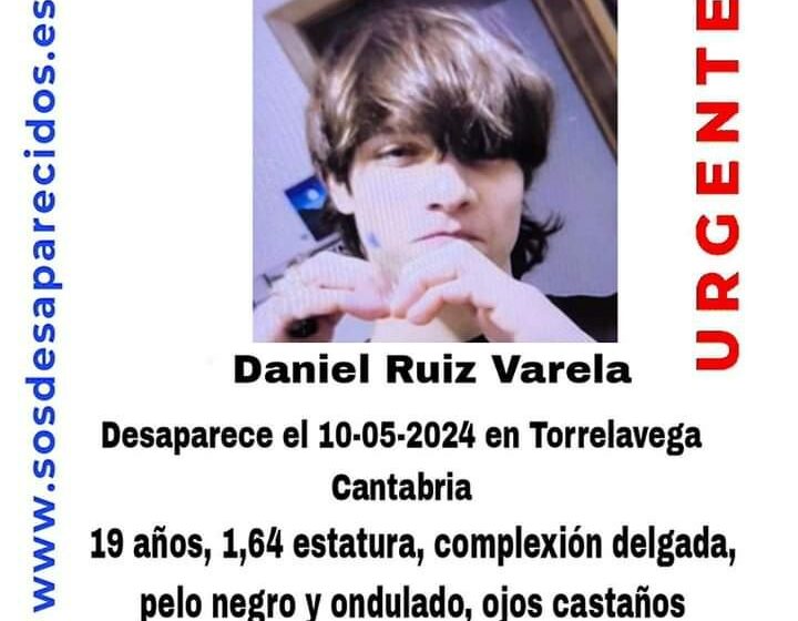 Desaparece el joven Daniel Ruiz en Torrelavega