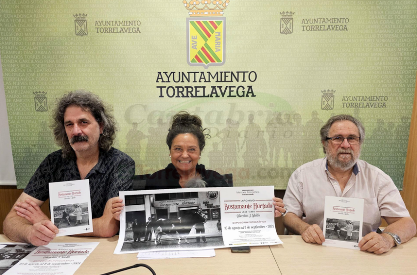 Pepe Terán, Esther Vélez y Feliciano López - Torrelavega entre 1946 y 1950 protagoniza la nueva exposición del CNFoto a través del Archivo Bustamante Hurtado