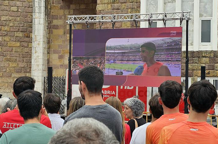 Mohamed Attaui pasa a la final de las Olimpiadas de París y se podrá ver el sábado en la Plaza Baldomero Iglesias