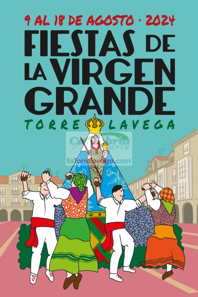 Programa de las Fiestas de la Virgen Grande de Torrelavega, del 9 al 18 de agosto de 2024