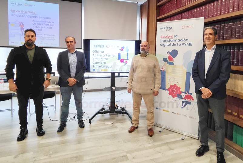 Cámara Torrelavega facilitará la digitalización a través de la Oficina Acelera PYME para Kit Digital