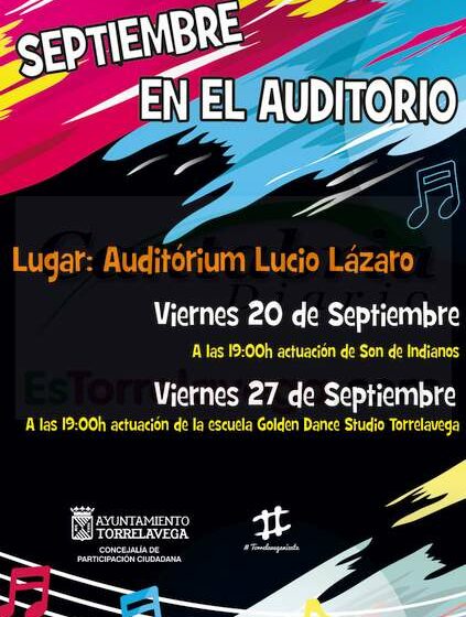 El Auditorio Lucio Lázaro acoge dos espectáculos de música y danza