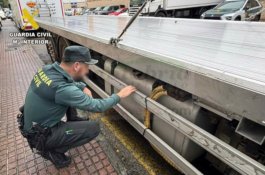  Detenido por robar gasoil de seis camiones en Cartes