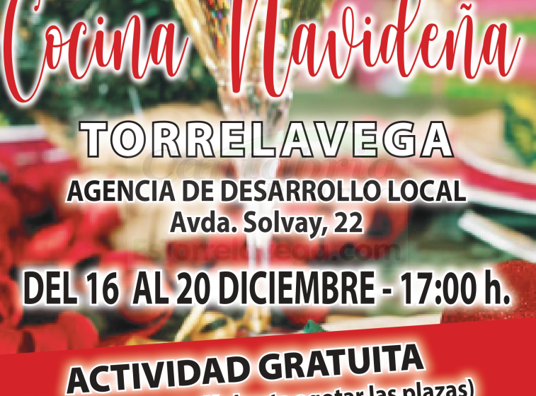 El Ayuntamiento de Torrelavega organiza Talleres de Cocina Navideña gratuitos