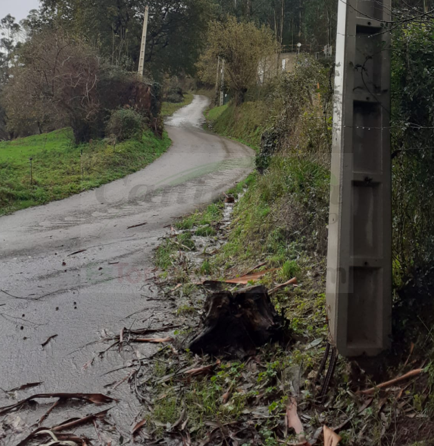 IU y Podemos denuncian el estado de la carretera que va al depósito de aguas