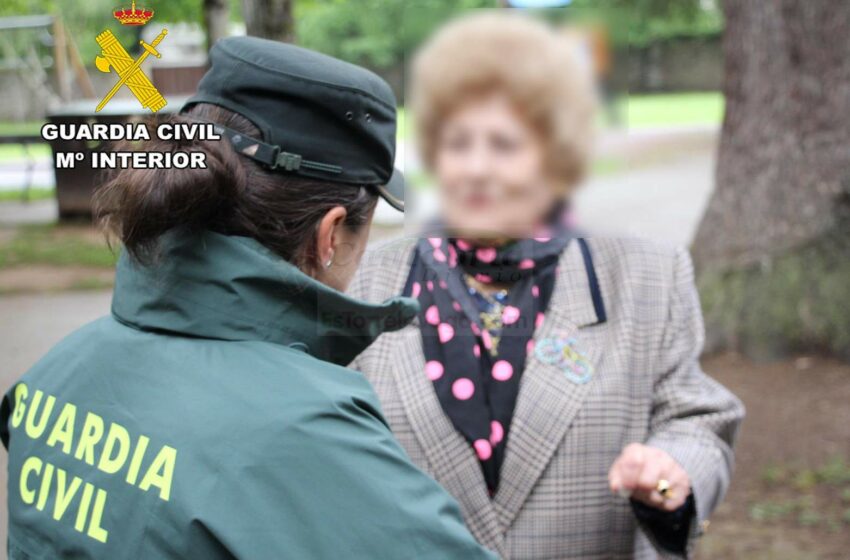  La Guardia Civil auxilió en Suances y en Cabezón de la Sal a dos personas de 78 y 92 años