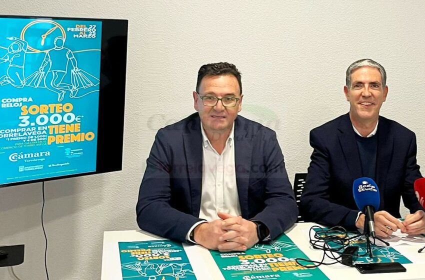 Cámara de Torrelavega lanza la campaña de comercio "Contrarreloj" para dinamizar las compras locales y revitalizar el comercio de proximidad